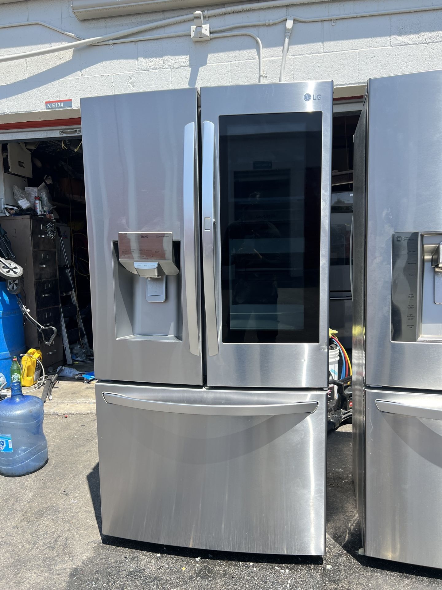 Lg French Door Refrigerator Stainless Steel ( Instaview