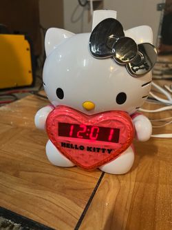 Hello Kitty projector clock