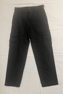 Cotton On Men’s Black Cargo Pants Size 28 – 100% Cotton