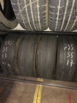 235-55-17 used tires 235/55/17 llantas usadas
