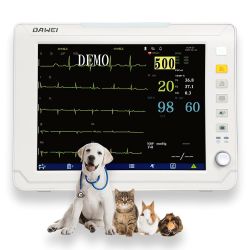 12.1-inch Display PET Vet Patient Monitor Multiparameter ICU Machine, Veterinary ECG, https://offerup.com/redirect/?o=U1BPMi5IUg==, NIBP, RESP, Temp f
