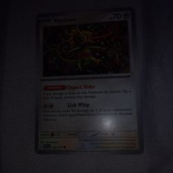 Rare Pokemon Cards Kecleon 