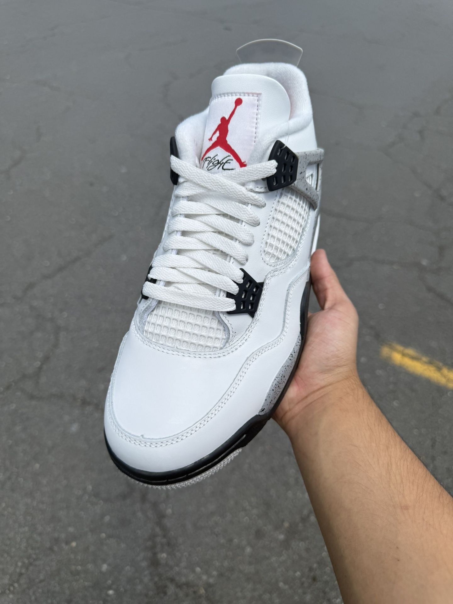 Jordan 4 White Cement