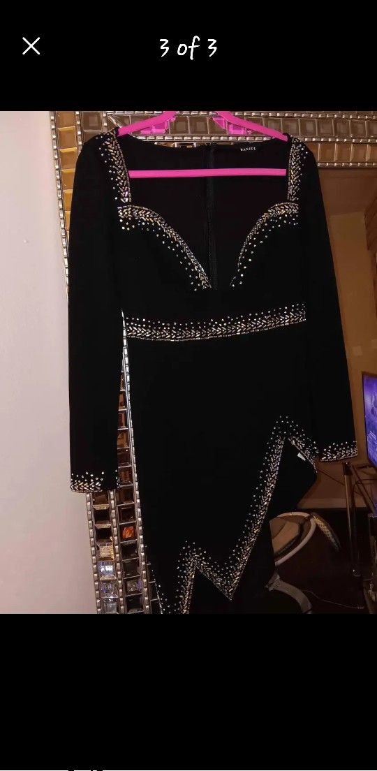 Rhinestones Dress