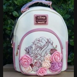 Loungefly Disney Beauty and the Beast Library Mini Backpack