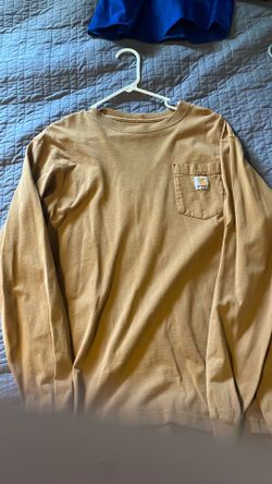Brown Carhartt Long Sleeve Shirt