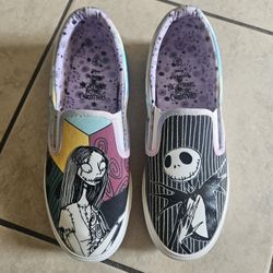 Disney Nightmare Before Christmas Slip Ons