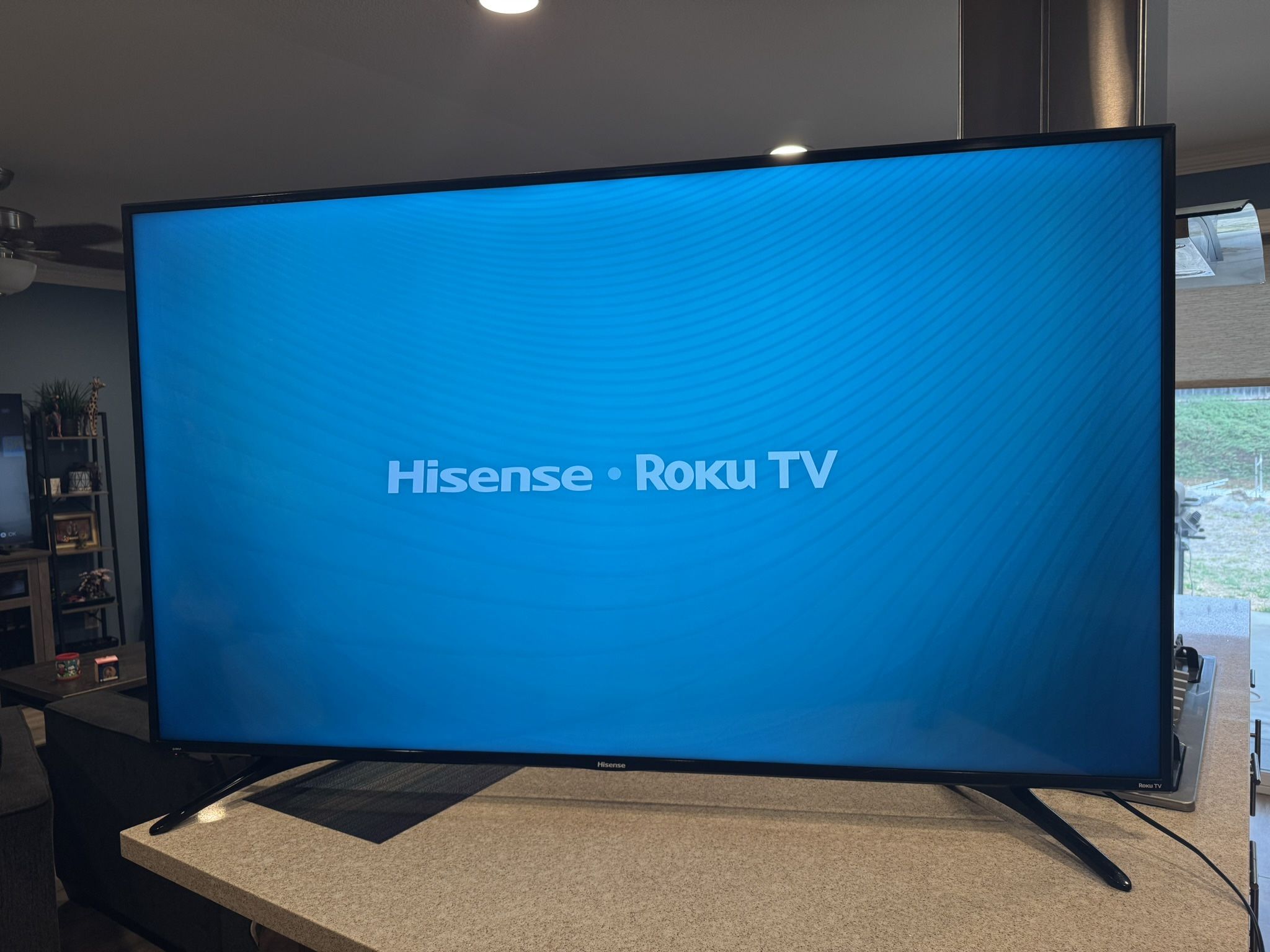 65 Inch Hisense Roku Flat Screen TV