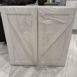 White Cabinet 