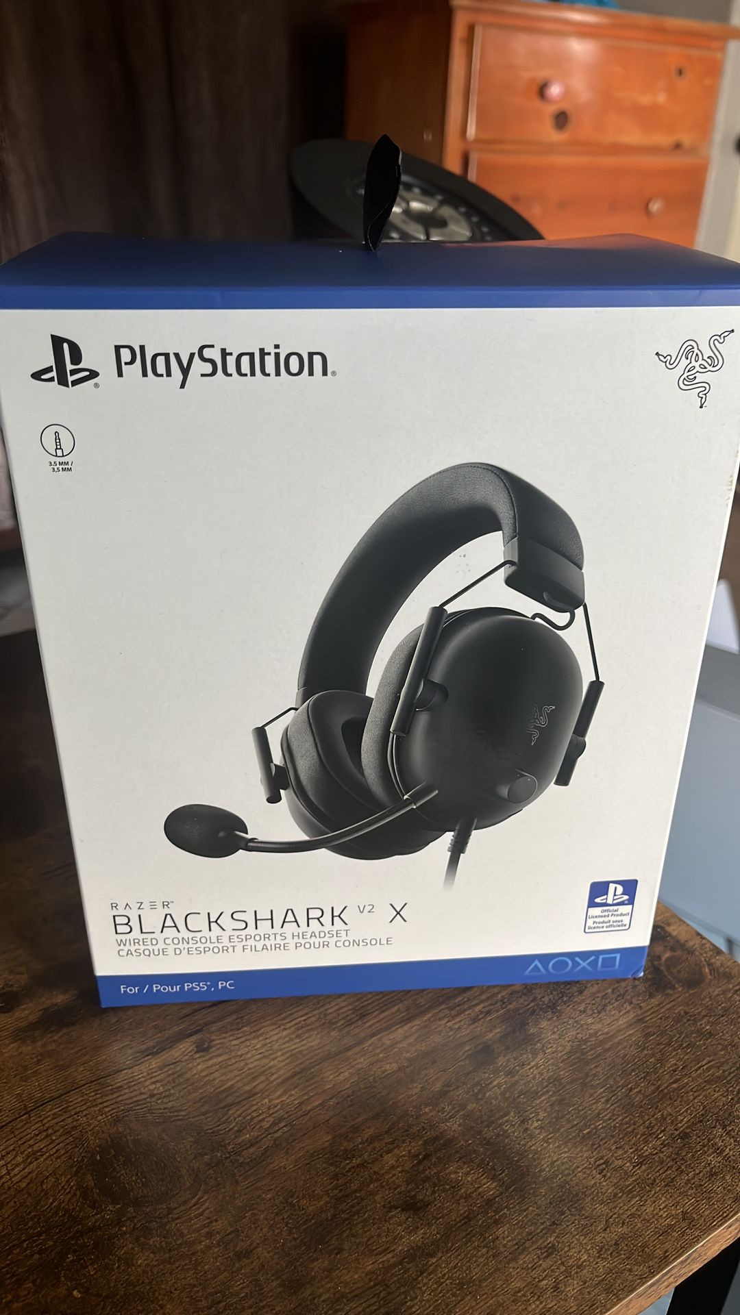 Ps5 Razer Headset New