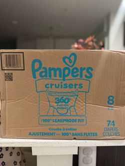 Pampers cruisers size 8