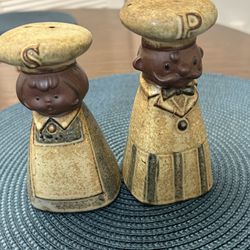 French Salt and Pepper Shakers