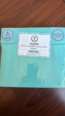5 Star 2500 Hotel Bamboo Collection King Sheet Set