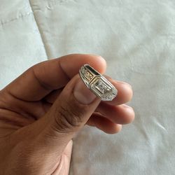 Men’s engagement ring
