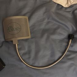 Blue Pop Filter Windscreen 