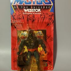 Vintage Masters Of The Universe Webstor Action Figure 