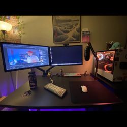 EVEO Dual Monitor Mount 