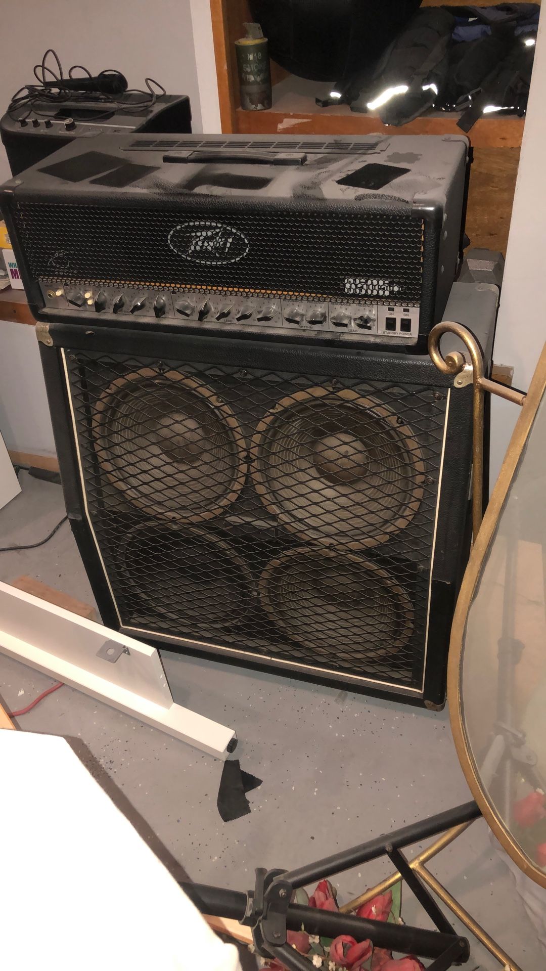 Peavy Head And Carvin Cab
