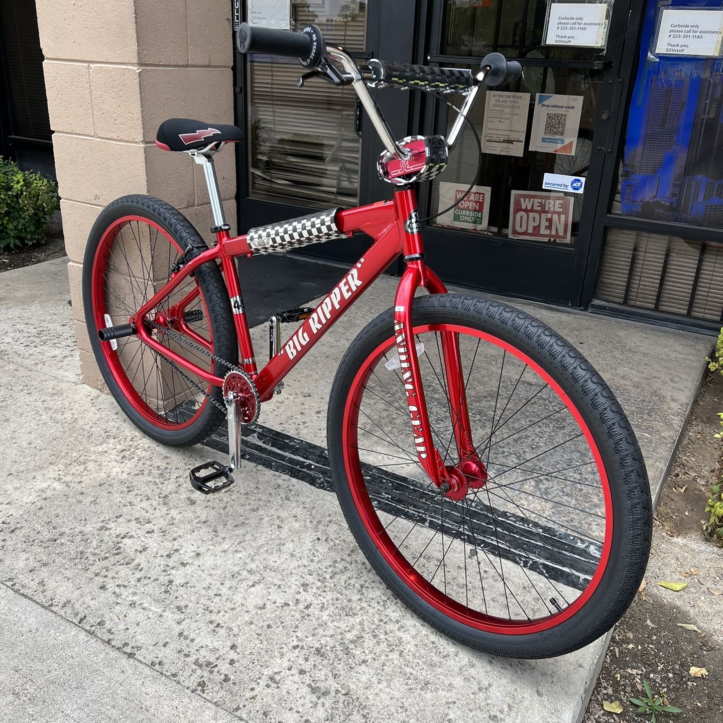 SE Bikes Big Ripper 29" Red Anodized $899.99