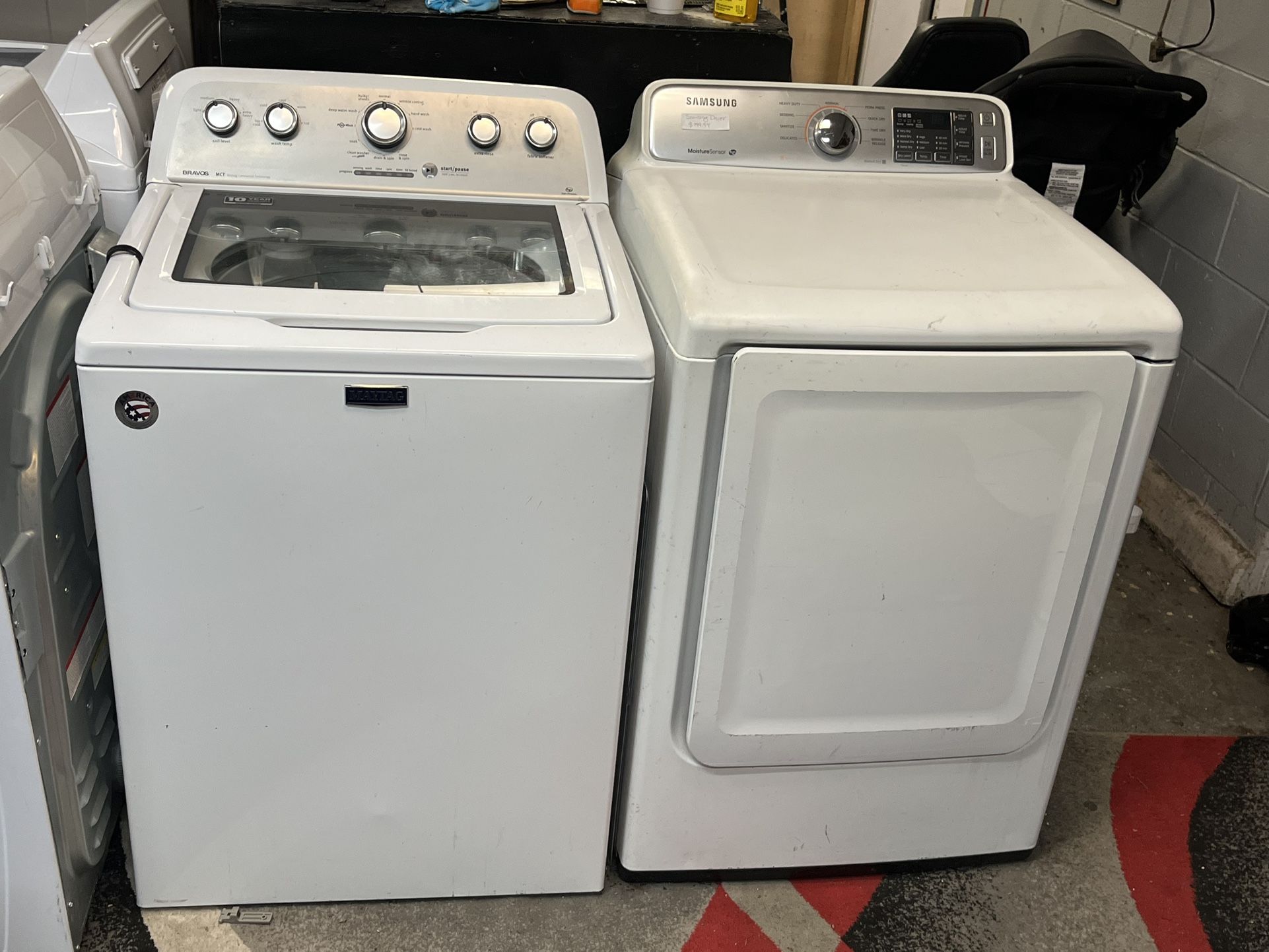 Washer And Dryer $399