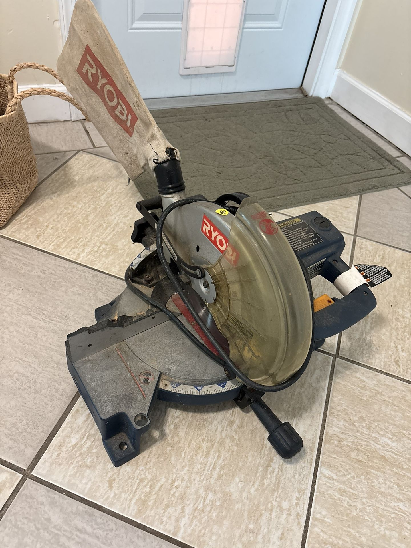 Ryobi Corded Compound 10” Miter Saw
