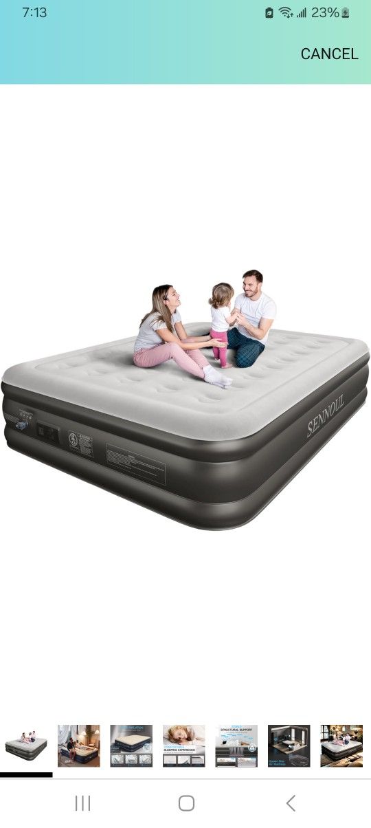 Queen Air Mattress $60