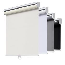 AOSKY Blackout Roller Shade 68"W X 72"H Ivory