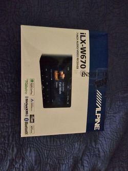 Alpine iLX-W670-M
Digital multimedia receiver