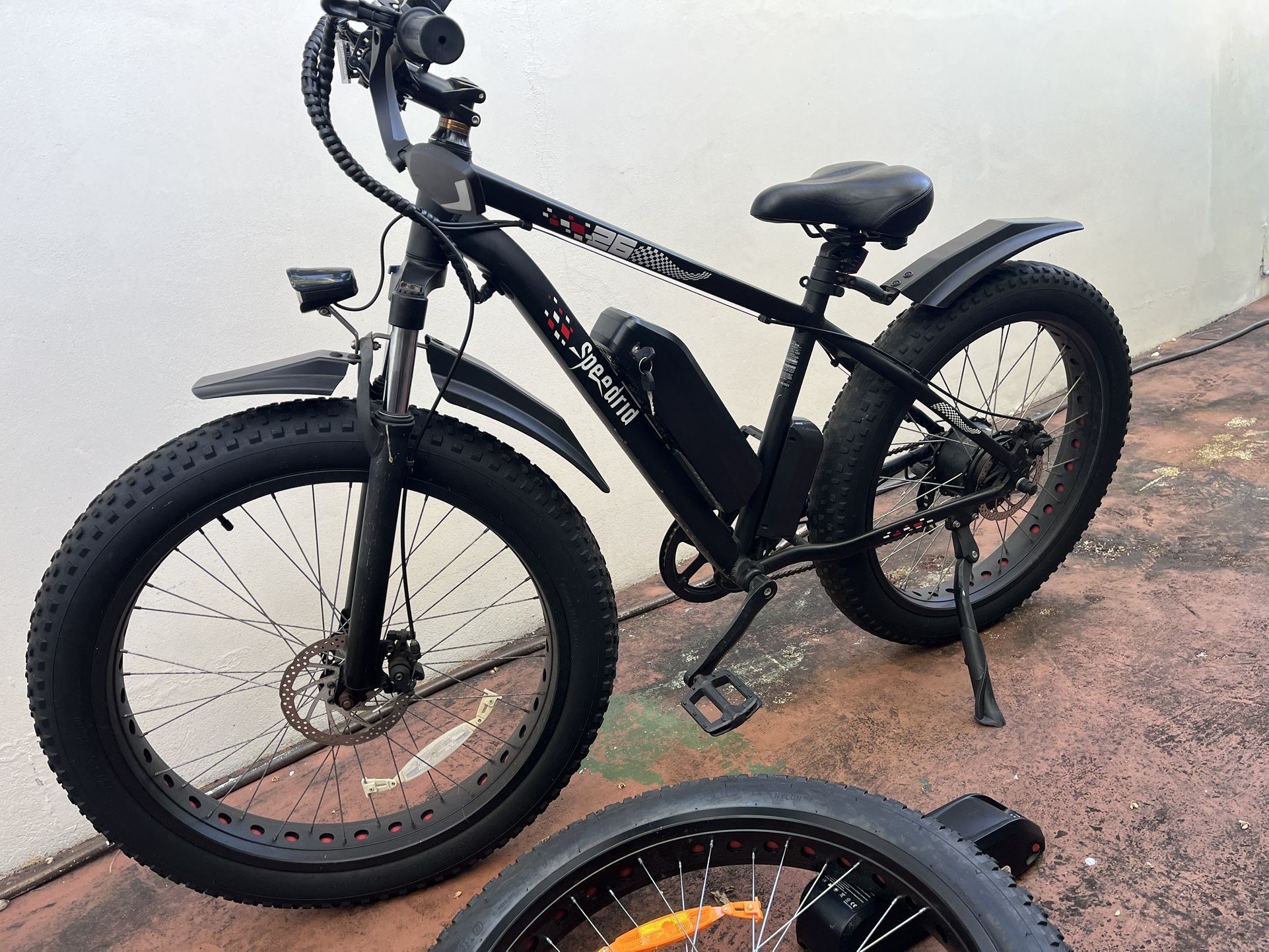 Removable Battery Speedrid Ebike Fat Tire Speedrid 26