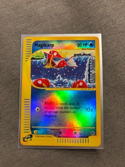 2002 Pokemon Expedition #118 Magikarp Reverse Foil