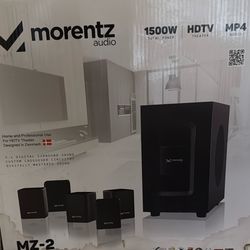 Morentz Audio ( Color Black) Platinum Series 5.1 HD Theater System 