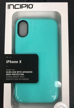 New IPhone X Incipio Slim case with advanced drop protection 8ft drop tested