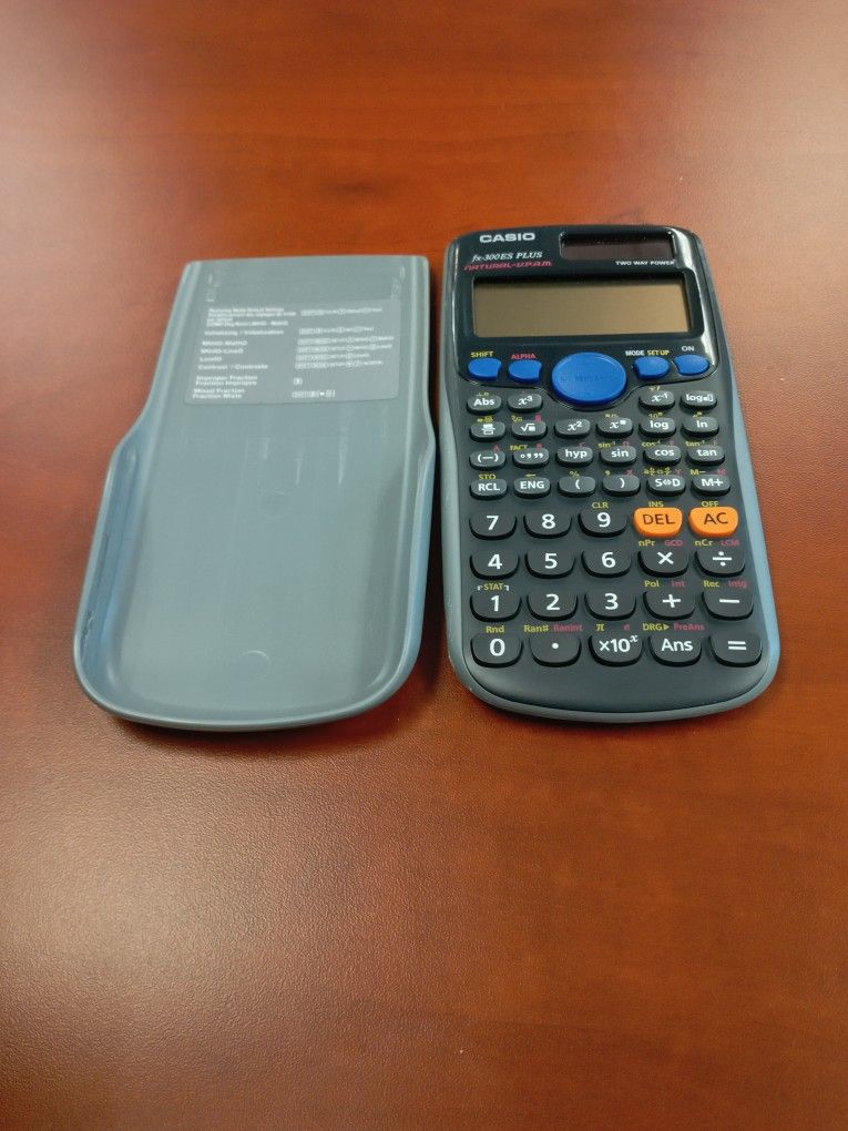 Vintage Casio,300 Es Plus Calculator Work Great