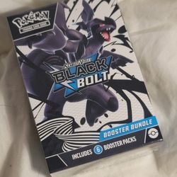 Pokemon TCG Black Bolt Booster Bundle