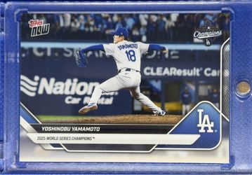 YOSHINOBU YAMAMOTO RARE WS CHAMP CARD