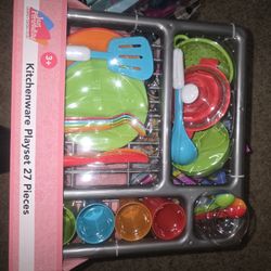 🆕️ 27 PIECE KITCHENWARE SET AND DISH DRAINER