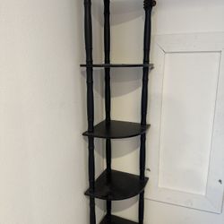 Black 1/4 Shelves 