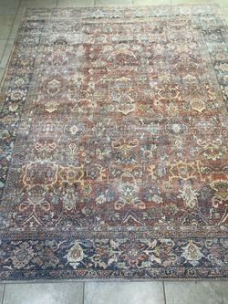 LOLOI 8x10 premium washable area rug