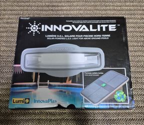 InnovaLite 9010 Solar-Powered White LED Step Light