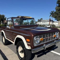1975 Ford Broncos Ranger Automatic