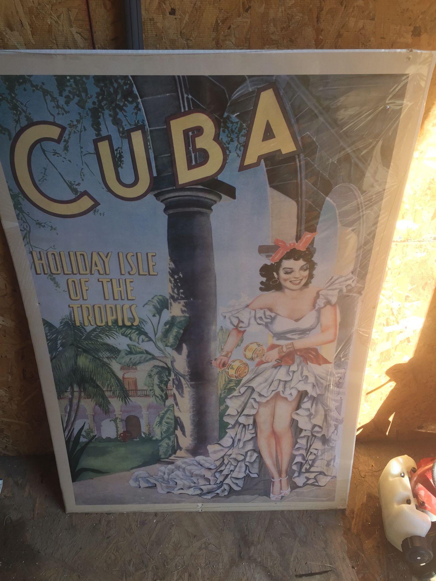 Vintage Cuba poster