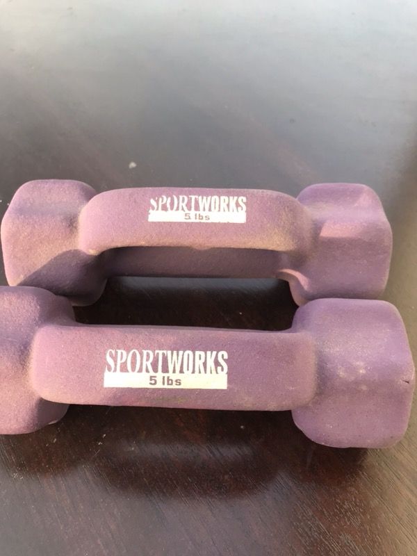 5 lbs. dumbbell