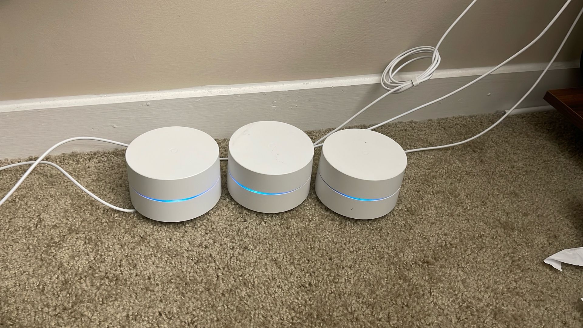 Google WiFi Mesh Router (x3) - (Model AC-1304)