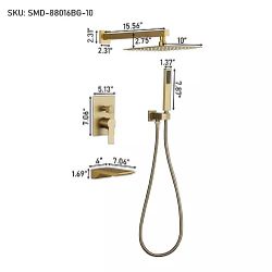 Wall Mount Shower System 
