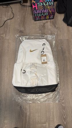 Nike Elite Backpack- White
