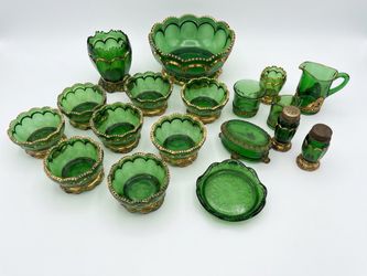 Large Lot of Vintage China and Glassware