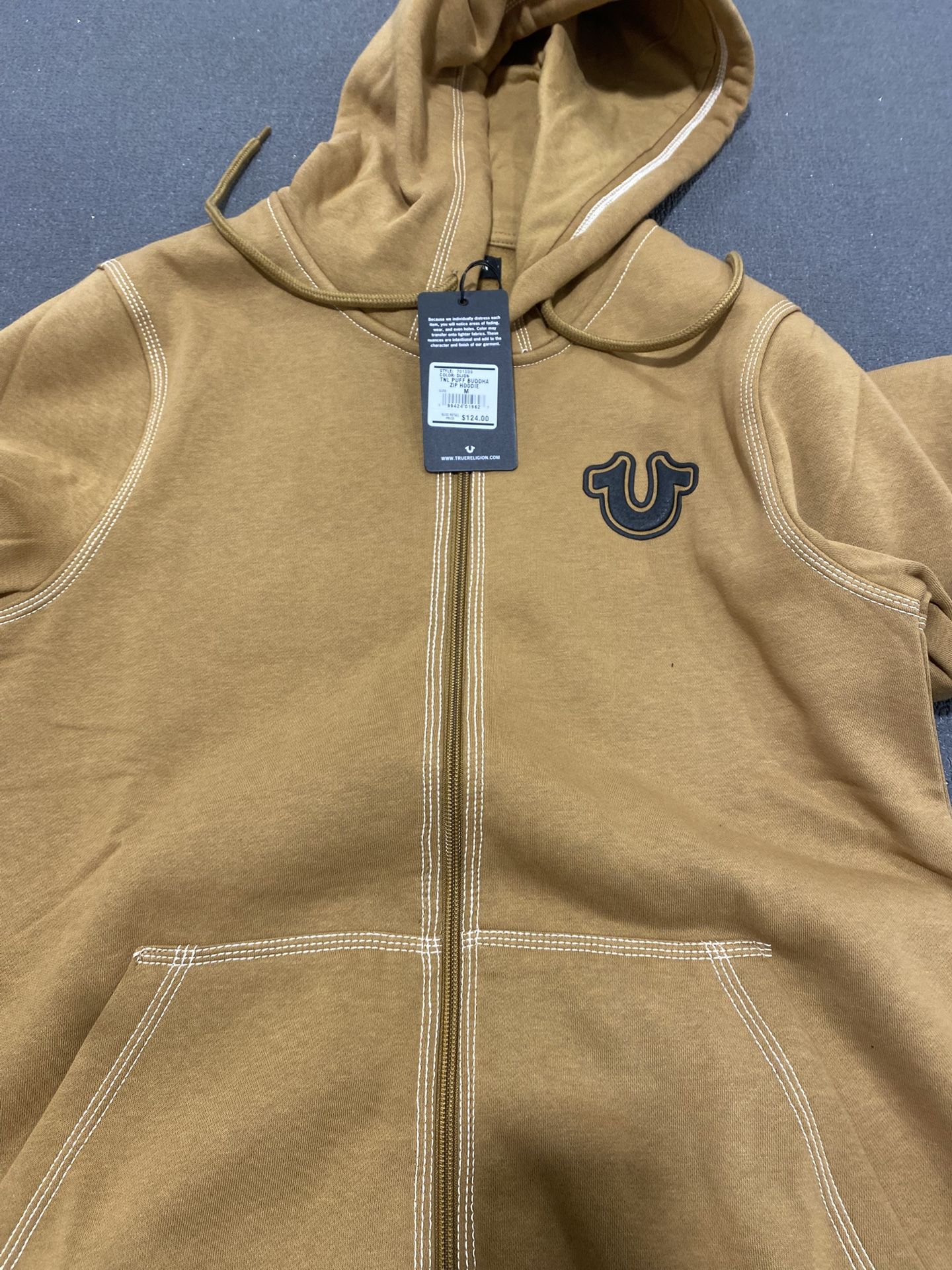 True religion brown M jacket