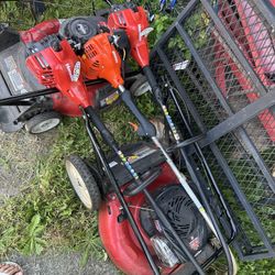 Lawn Mowers And Weed Wackers