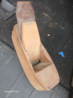 Old Antique Wood Planer