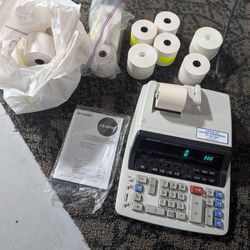 Vintage Printing Calculator 